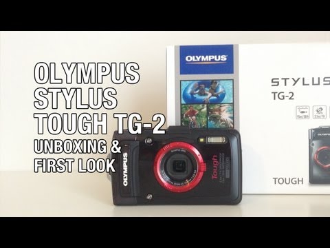 Olympus Stylus Tough TG-2 Unboxing & First Look