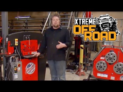 Xtreme Offroad's Ian Johnson demonstrates his Edwards Ironworker. A must have for every Fab Shop!