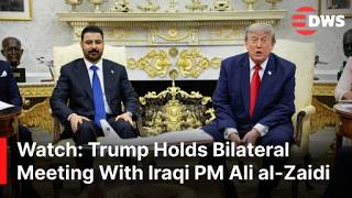 FULL REMARK: President Donald Trump Meets Iraqi Prime Minister Ali al-Zaidi at White House | AC1E
