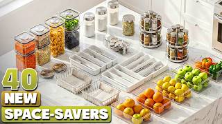 40 New Space Saving Kitchen Organizer on Amazon for Tiny Kitchen