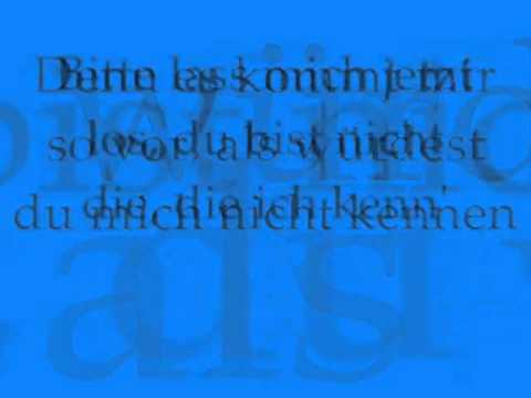 Kyra ft  Saint Plex   Weil du fort gehst Lass mich los RMX New German RnB 2009 Lyrics