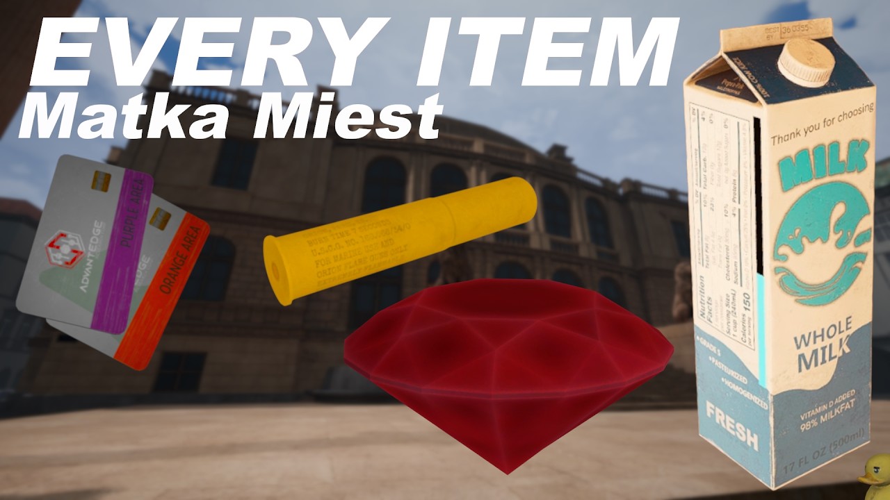 The COMPLETE Item Spawn Guide for Matka Miest