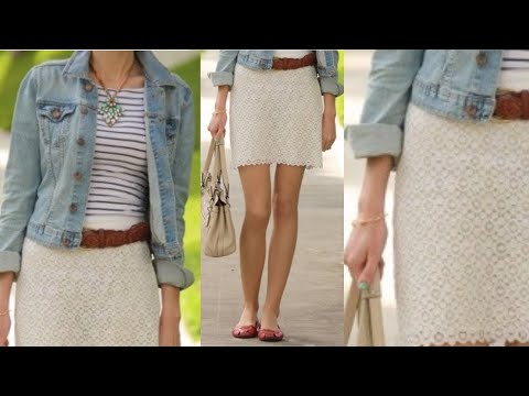 COMO LUCIR ELEGANTE CON ROPA DE MEZCLILLA/LOOKS Y OUTFITS CON PRENDAS JEANS