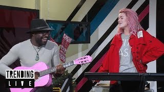 Grace Davies and Kevin Davy White duet for Spin N Sing | TrendingLive
