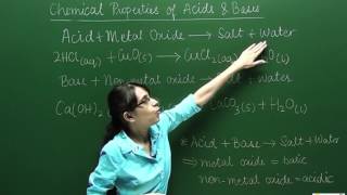 10S02 - Acids, Bases and Salts - Reaction of Metallic Oxides with Acids