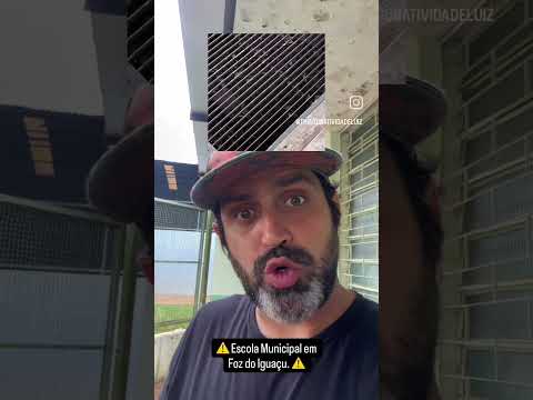 A PIOR EDUCAÇÃO DO PARANÁ,ESTA EM FOZ DO IGUAÇU, FRONTEIRA, ESTUDANTES RECLAMA DE TUDO NA EDUCAÇÃO!