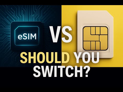 eSIM vs Physical SIM Explained — What’s Better for You?