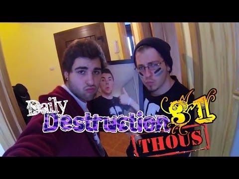 Daily Destruction Thous 31 - Muñones, Festival de sustos, Friki's Life 9 día 3 y Ganador #2Ds