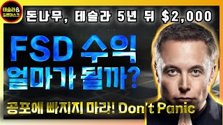 테슬라 'FSD 수익성' 계산해 보면 미래가 보입니다 / 캐시 우드 오늘 인터뷰 더빙 / FSD 라이센싱