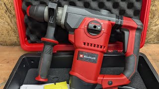 Einhell Bohrhammer TE-RH 32 1600 Unboxing, muss es immer Bosch sein?