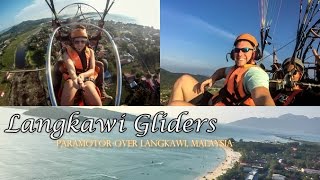 Langkawi Gliders, Paramotor/Paraglider Flying over Langkawi Island