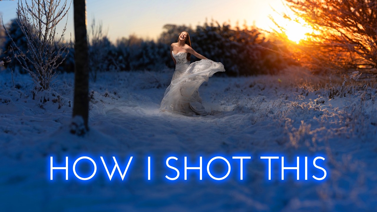 How I shot this | Off-camera flash portraits in the SNOW!