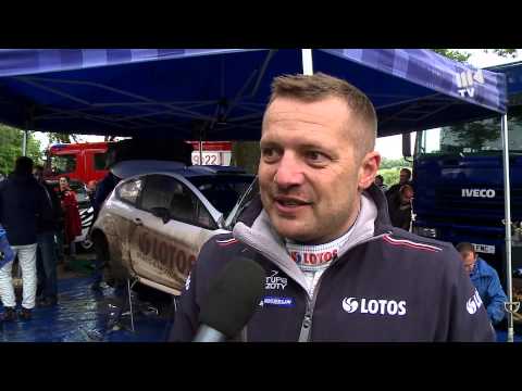 Maciek Szczepaniak - rozmowa przed Rajdem Polski 2014