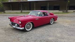 1956 Ford Thunderbird Walk Around and Drive By