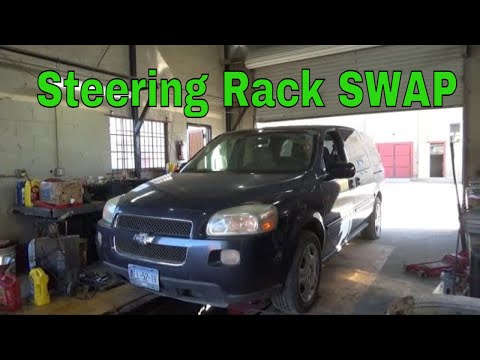 How to Change the Steering Rack on a Chevy Uplander