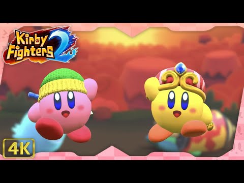 Kirby Fighters 2 for Switch ⁴ᴷ Full Playthrough (2-Player)