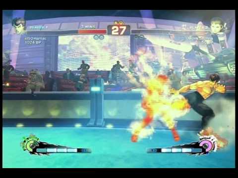 Super Street Fighter IV - XBOX 360 - xISOmaniac (Fei Long) VS. Monk Stunna (Sakura) Rematch