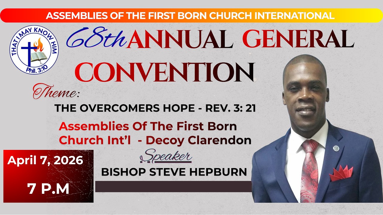 68th Annual General Convention 2026 | Day 2 | Night | Assemblies Of The First Born Church Int'l