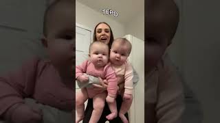 Você consegue acreditar que esta menina pequena fez esses bebês gigantes?