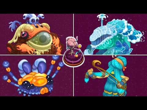 Psychic Island - All New Monsters (+ Epic Bowhead) | My Singing Monsters