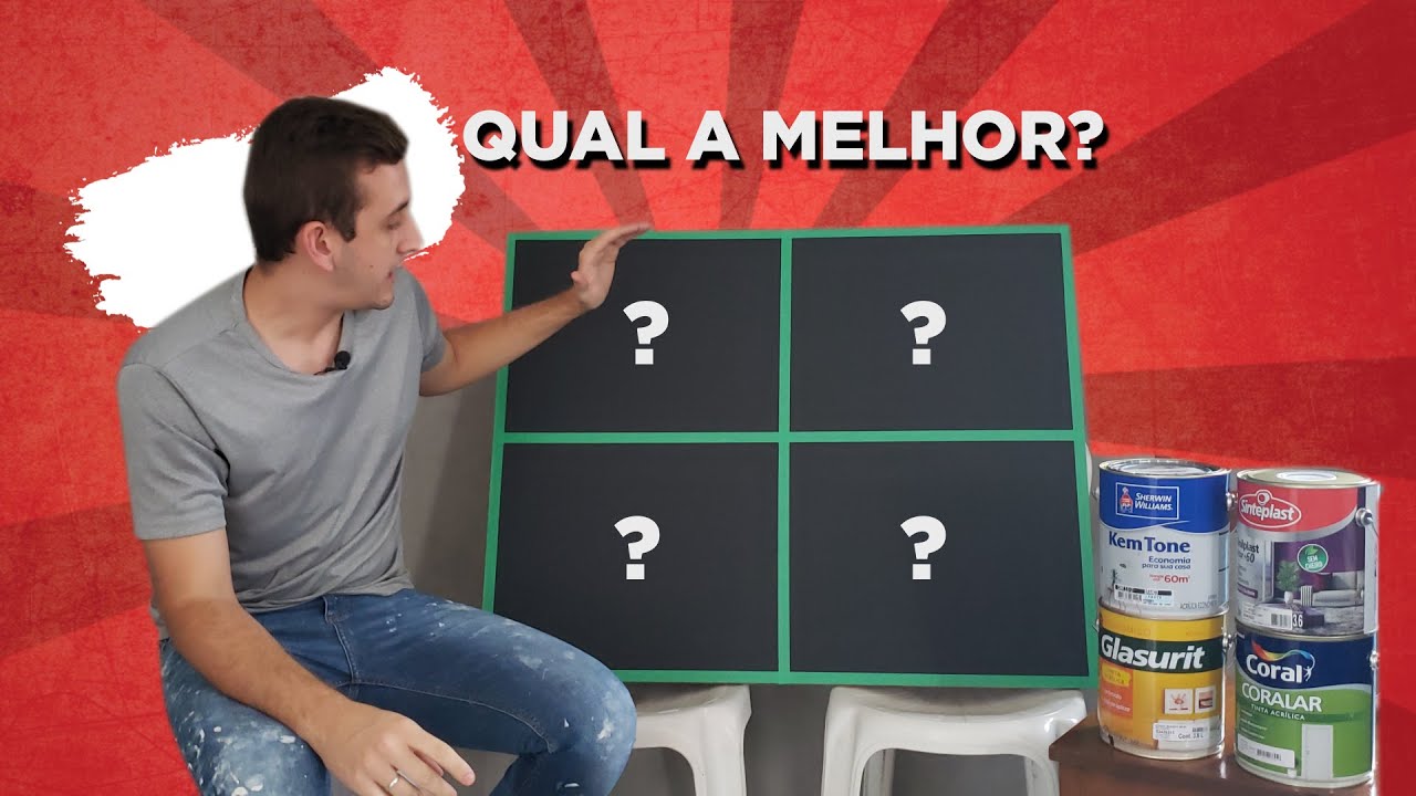 QUAL A MELHOR TINTA ECONÔMICA