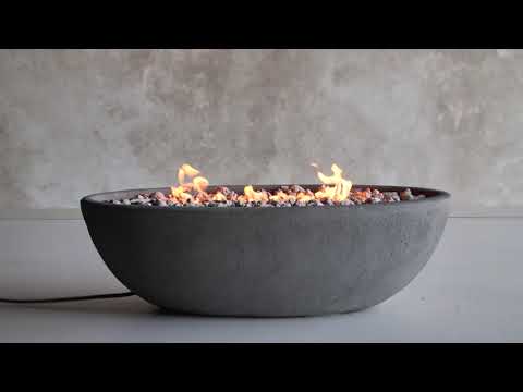 Lakeview Creekwood Oval Propane Fire Bowl Overview