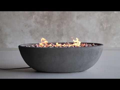 Lakeview Creekwood Oval Propane Fire Bowl Overview Video