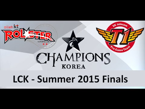 KT vs SKT LCK Champions Summer Split 2015 Playoffs   Finals KT Rolster vs SK Telecom T1 Game 1 highl