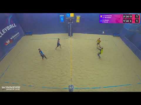 1:40 A.Kotelenets / A.Yermakov -  D.Kliuiev / P.Koval |Winners Beach Volleyball
