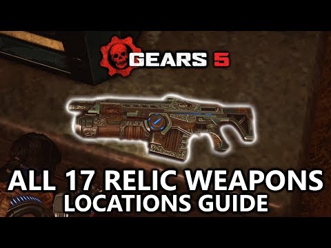 Gears 5 - Relic Weapons (All 17) Locations Guide - Relics of the Past Achievement