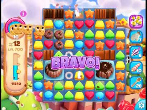 Cookie Jam Blast Level 700 - NO BOOSTERS 🍪 | SKILLGAMING ✔️