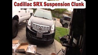 Cadlillac SRX Suspension Clunk, Steering Wheel Shake, Death wobble. Troubleshooting repair