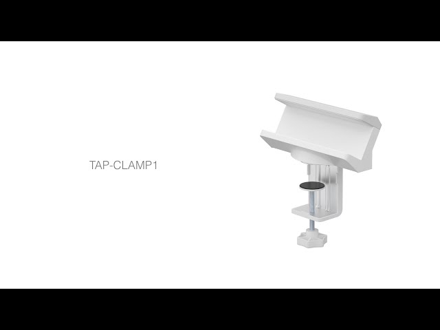 TAP-CLAMP1 / 電源タップデスククランプ式回転型固定ホルダー