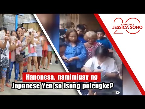Haponesa, namimigay ng Japanese Yen sa isang palengke? | Kapuso Mo, Jessica Soho