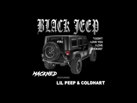 Mackned x lil peep x coldhart - black jeep