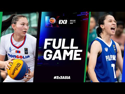 Mongolia 🇲🇳 vs Philippines 🇵🇭 | Women Quarter-Finals | FIBA 3x3 Asia Cup 2025 | #3x3Basketball