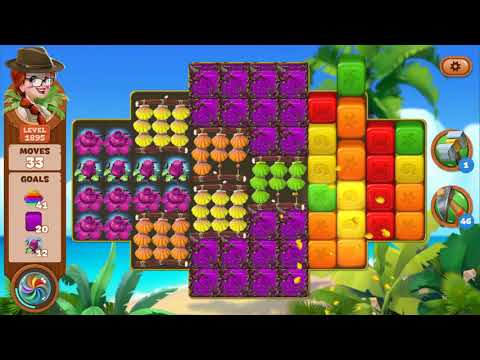 Lost Island Blast Adventure Level 1895 NO BOOSTERS - A S GAMING ✔️