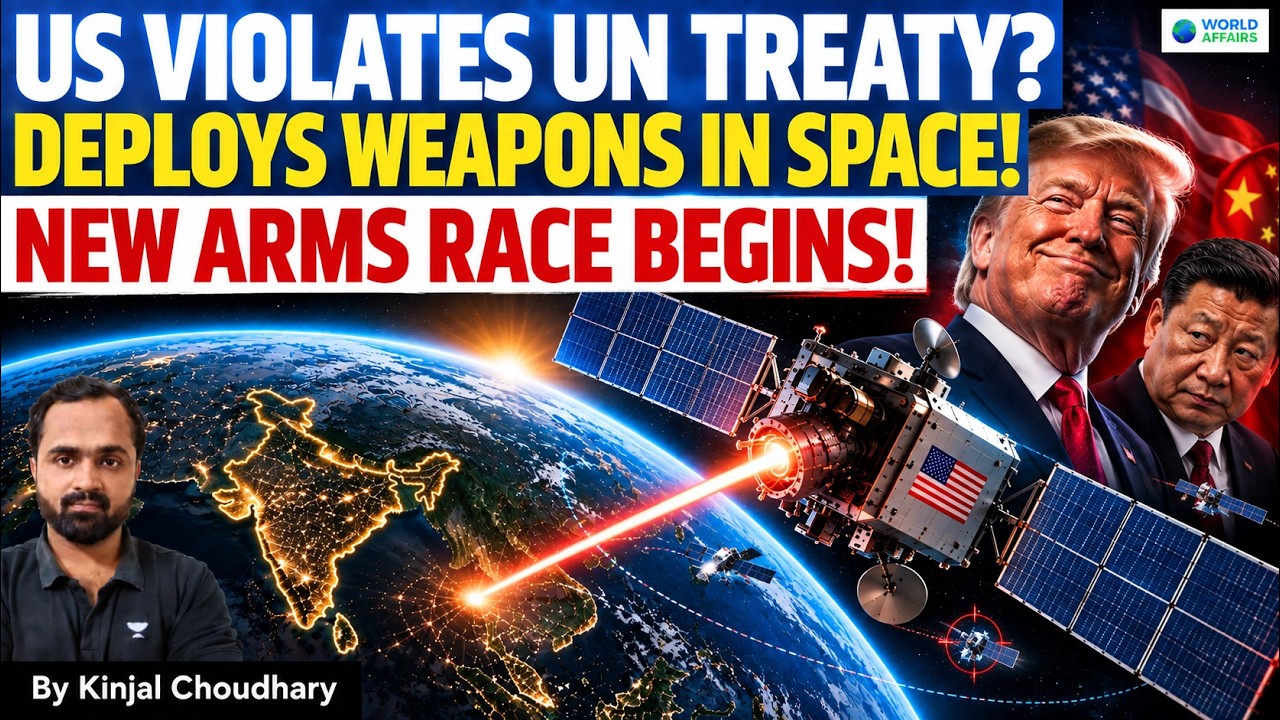 US ADMITS WEAPONS IN SPACE | 60 Years Of Denial Ends | China, Russia, India To Follow UN? | Kinjal