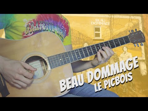 Le Picbois - Beau Dommage - Solo de guitare avec partition