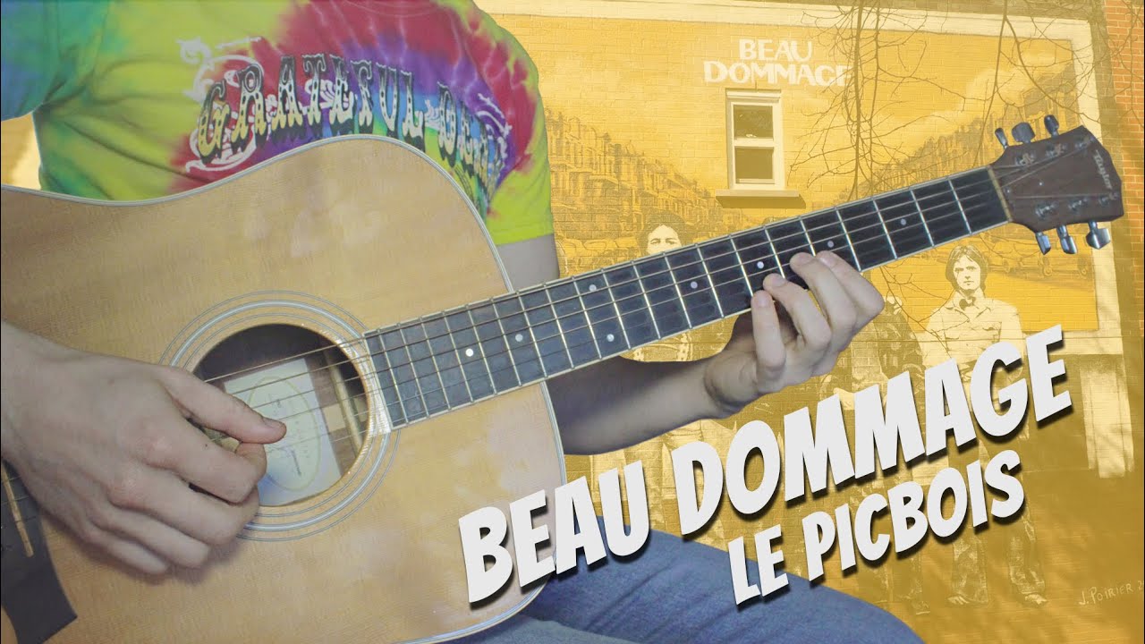 Beau Dommage - Le Picbois - Solo de guitare avec partition