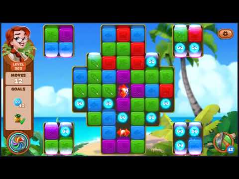 Lost Island Blast Adventure Level 865 - NO BOOSTERS 🏝️ | SKILLGAMING ✔️