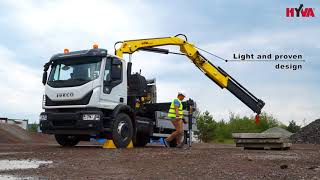 Iveco with HyvaCrane - universal truck