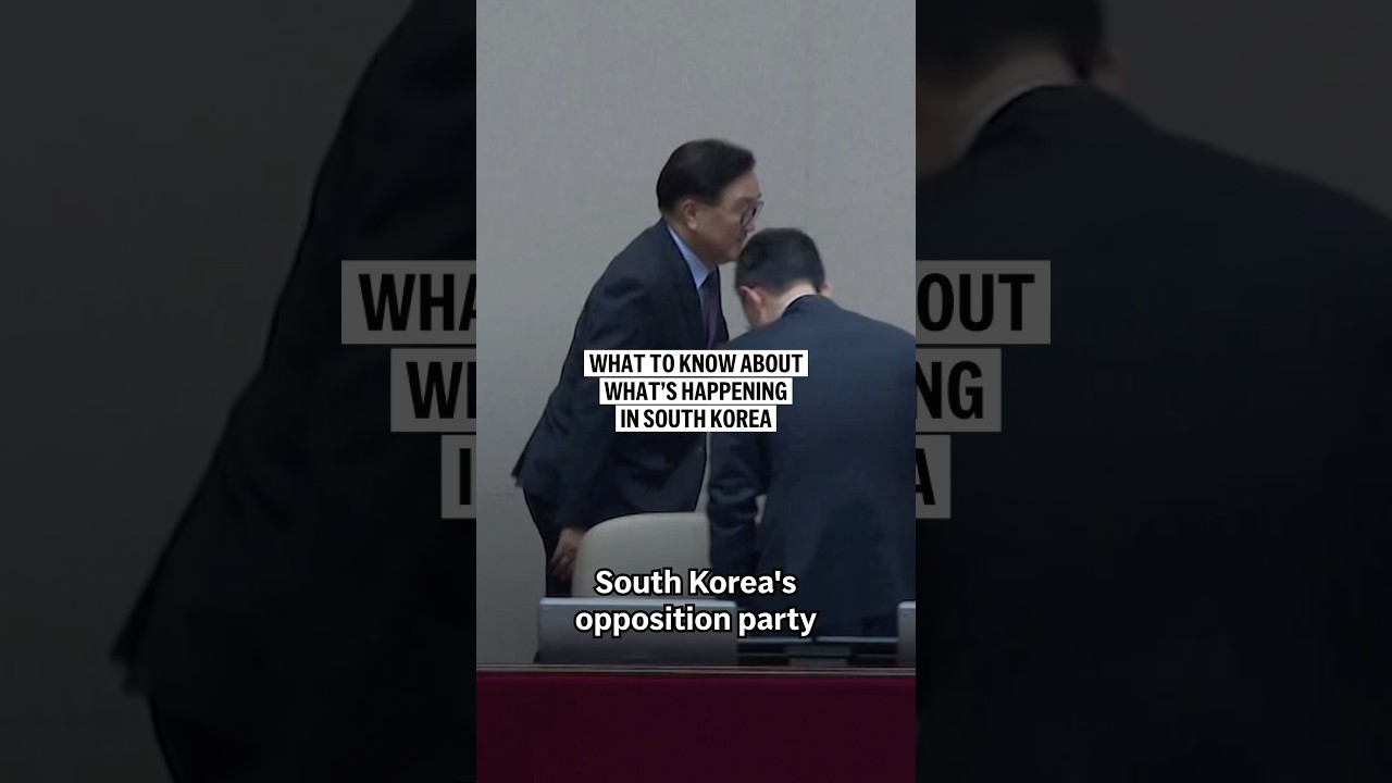 What to know about what's happening in South Korea