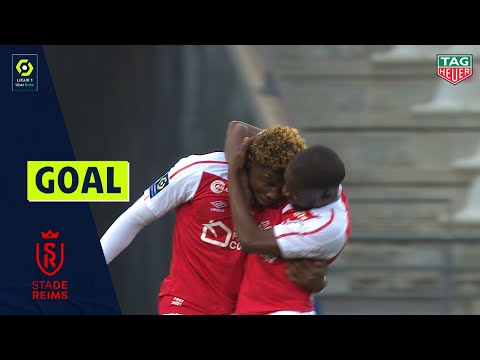 Goal El Bilal TOURE (15' - STADE DE REIMS) STADE DE REIMS - FC GIRONDINS DE BORDEAUX (1-2) 20/21