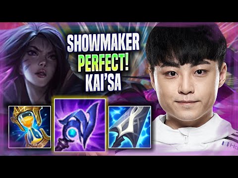 SHOWMAKER PERFECT GAME WITH KAI'SA! - DK ShowMaker Plays Kai'sa MID vs Galio! | Season 2022