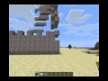 Minecraft как построить стены замка за 25 секунд 