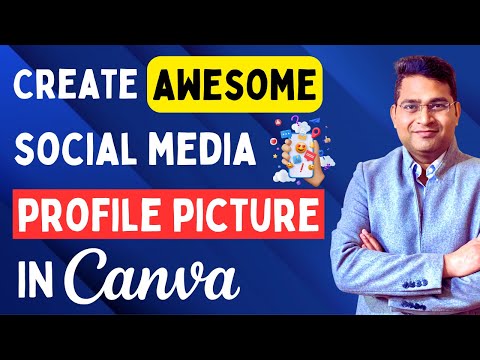 How to Create Social Media Profile Picture in Canva