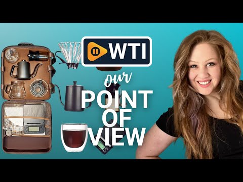 DECOnology V60 Coffee Travel Kit Personal Coffee for Camping and Traveling Including Coffee Scale Glass Dripper Hand Grinder Pour Jug Paper Filter Double Wall Mug (8 in 1 Coffee Makers) - WTI product video review