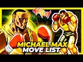 MICHAEL MAX MOVE LIST Fatal Fury King Of Fighters Garou Densetsu Shukumei No Tatakai FF1
