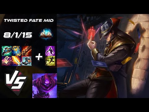 MID Twisted Fate vs Malzahar - NA Grandmaster Patch 25.S2.2